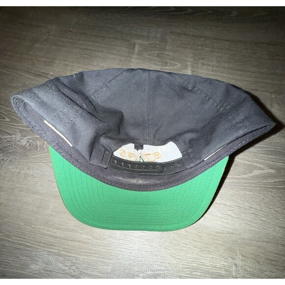 Vintage Minnesota North Stars Cap Hat Twins Enterprise NHL Black Snapback - Picture 5 of 9